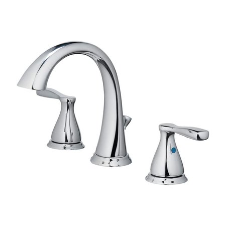 COMFORTCORRECT Modena Moderna Widespread Lavatory Pop-Up Faucet, 6-8 in. - Chrome CO2513294